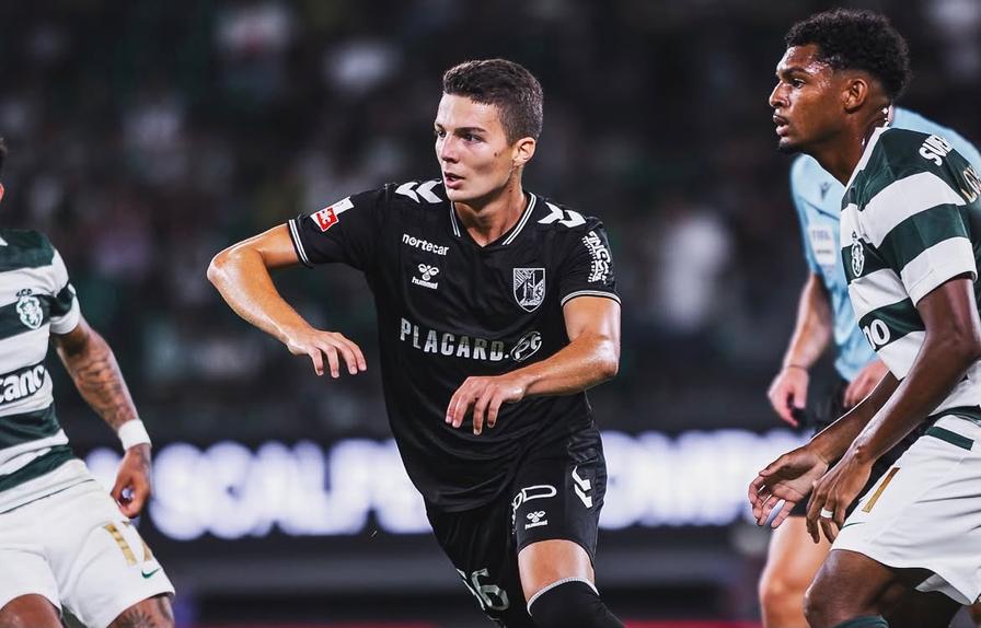 Santiago Verdi fez a estreia em jogos oficiais em Alvalade - Foto: Vitória de Guimarães