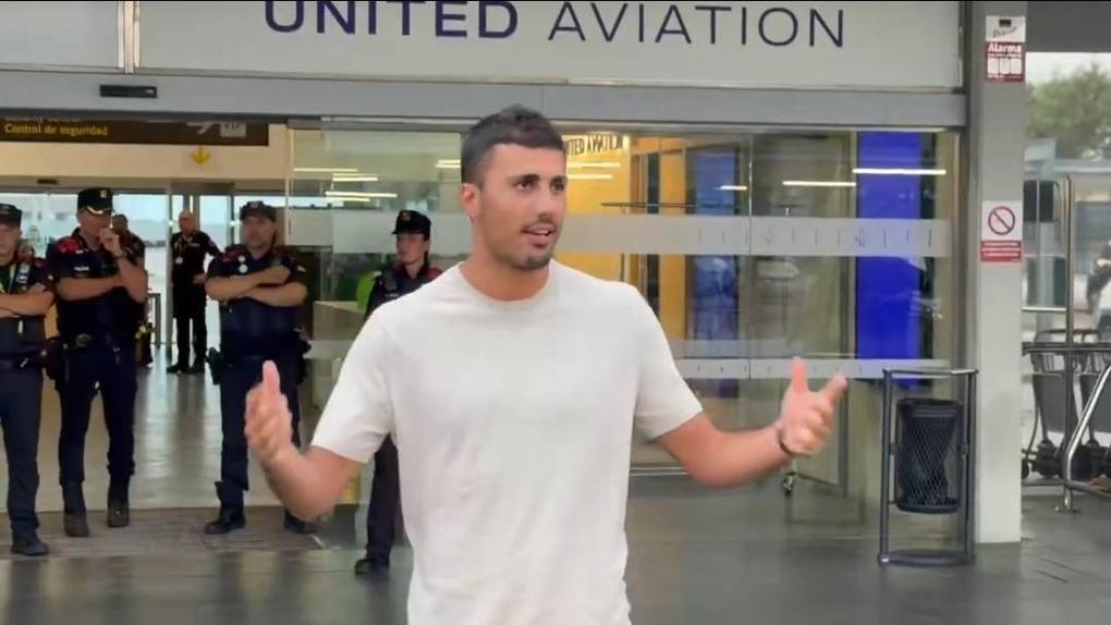 Médio Rodri já fala como jogador do Barcelona (D.R.)