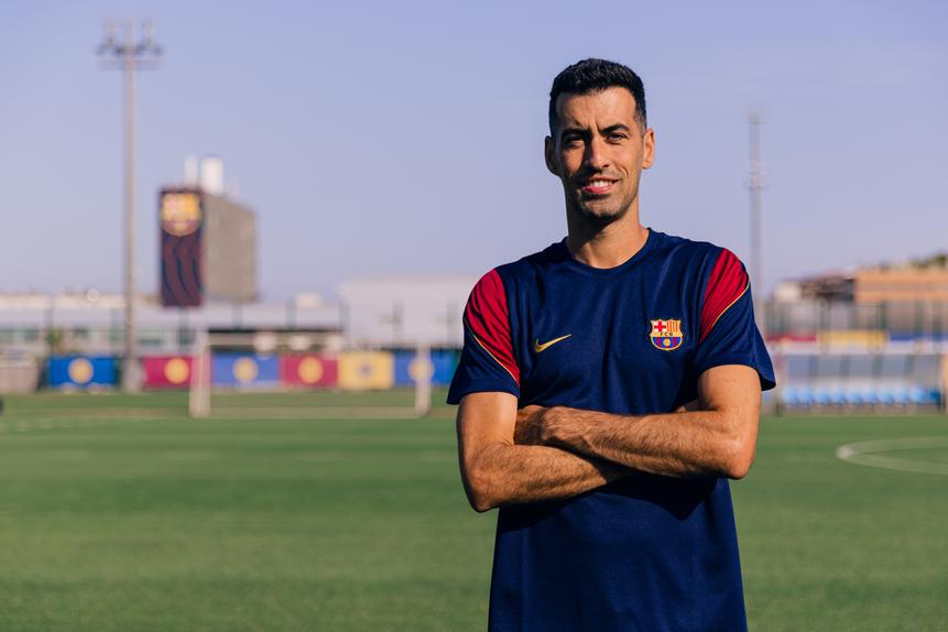 Busquets vai ser adjunto na equipa secundária dos 'culés' - Foto: FC Barcelona