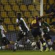 O golo de Luan Silva frente ao Sporting (ANDRÉ ALVES)