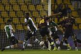 O golo de Luan Silva frente ao Sporting (ANDRÉ ALVES)
