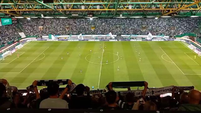 Alvalade ao rubro com «O mundo sabe que»
