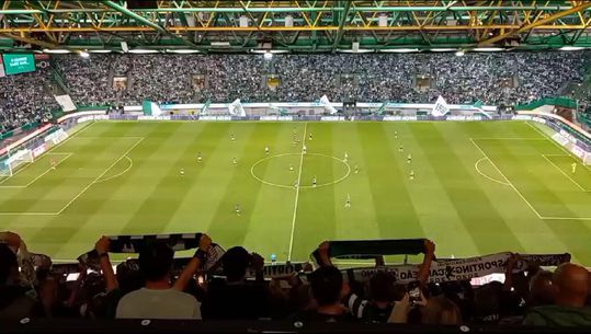 Alvalade ao rubro com «O mundo sabe que»