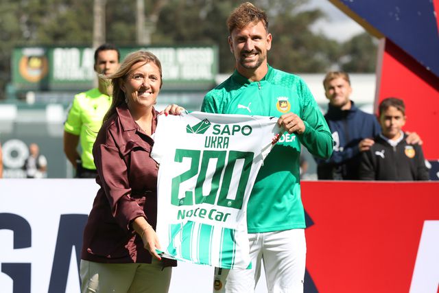 Ukra chegou aos 200 jogos no Rio Ave