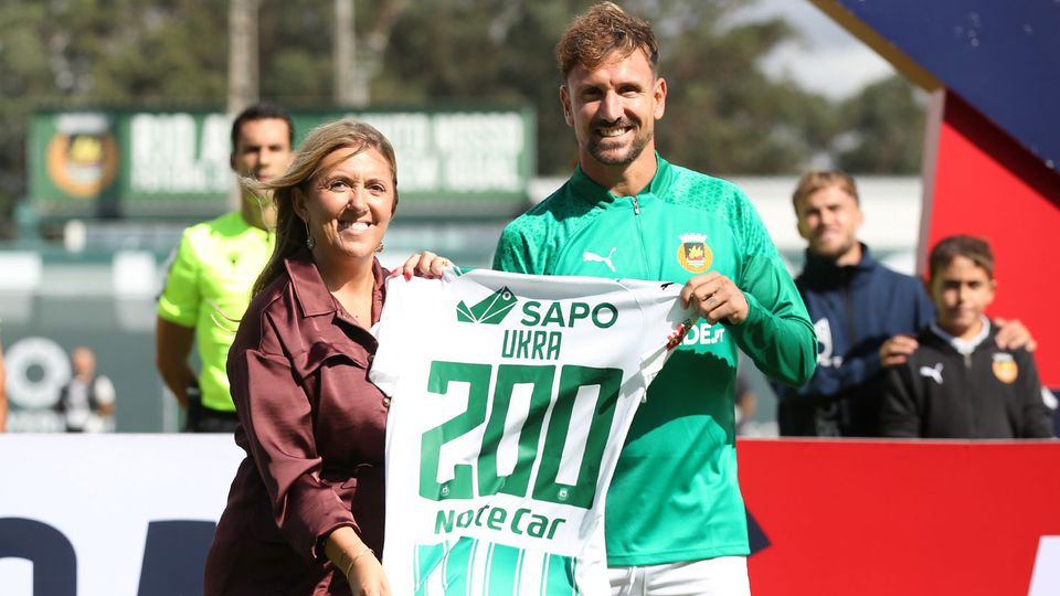 Ukra chegou aos 200 jogos no Rio Ave