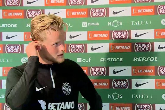 Hjulmand: «Ainda pensei que podia haver outra vez fora de jogo»