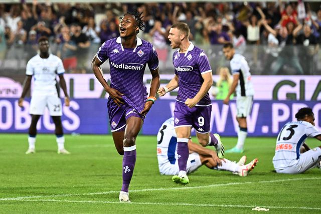 À atenção do Sporting: Atalanta derrotada em Florença