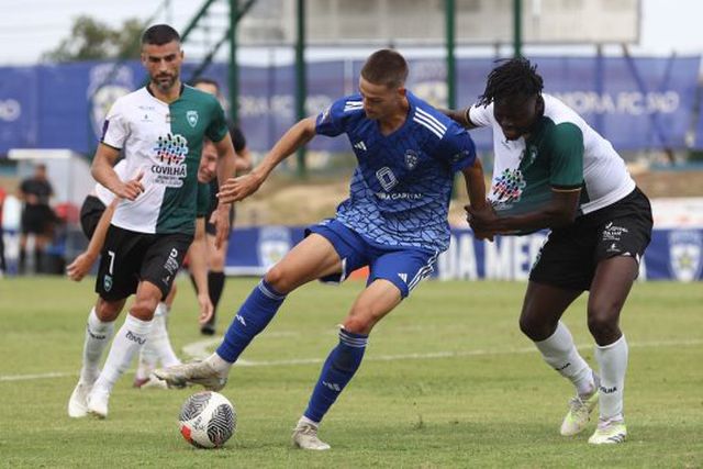 Amora e Covilhã empatam (1-1) na Medideira