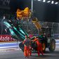 Stroll falha GP de Singapura após aparatoso acidente