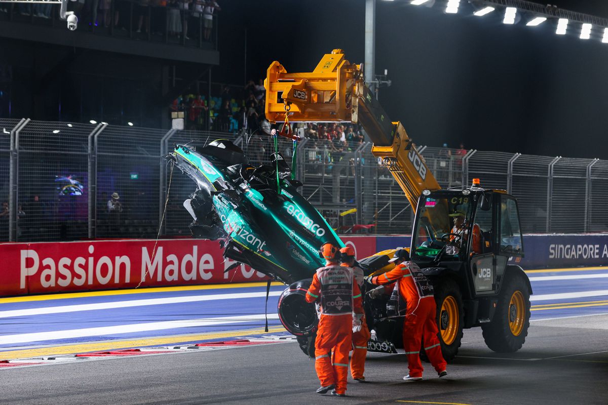 Fórmula 1: Lance Stroll falha Grande Prémio de Singapura