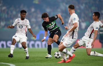 Angel Gomes deixa Sporting a jogar com mais um em Alvalade