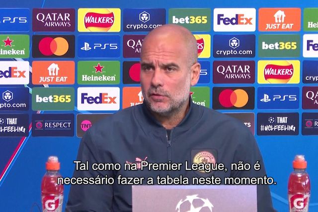 Guardiola brinca com a veia goleadora de Haaland: «Mais um jogo e iguala-me!»