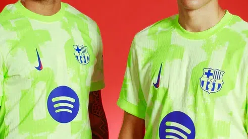 Terceiro equipamento do Barcelona foi desvendado