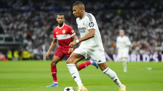 VÍDEO: Mbappé marca o primeiro golo do Real Madrid na nova Liga dos Campeões