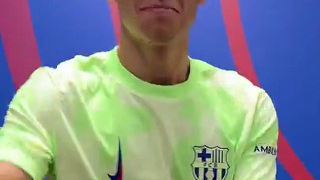 Barcelona revela o terceiro equipamento