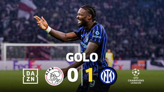 Marcus Thuram voou para o primeiro do Inter em Amesterdão