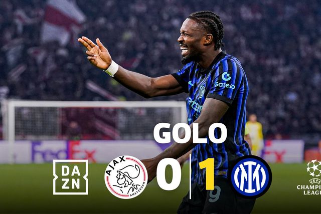 Marcus Thuram voou para o primeiro do Inter em Amesterdão