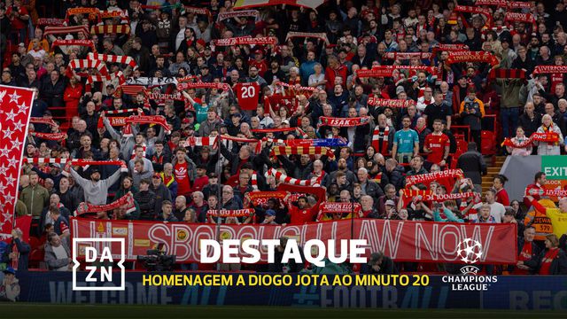 Até o resultado parece propositado: arrepiante homenagem a Diogo Jota