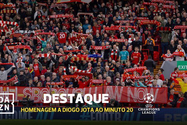 Até o resultado parece propositado: arrepiante homenagem a Diogo Jota