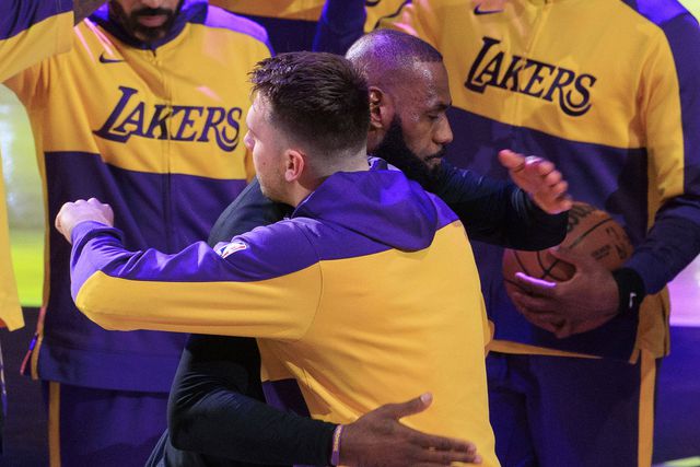 LeBron James comenta a inteligência de jogo de Luka Doncic