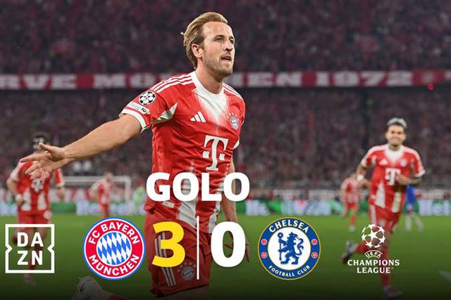 E a defesa do Chelsea insiste em continuar a dar brindes a Kane!