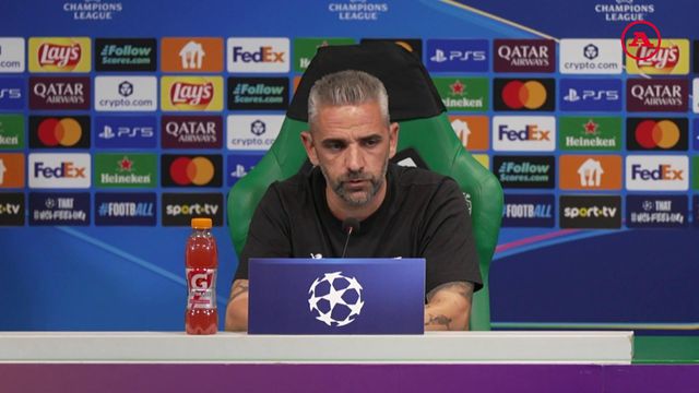 Rui Borges falou daquilo que espera para este jogo com o Kairat