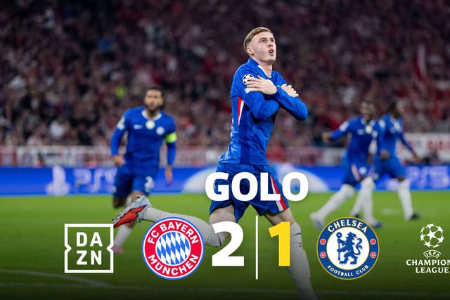 Choque abre 'autoestrada' para Cole Palmer e o inglês reduz em Munique