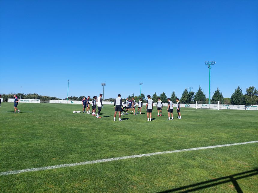 Treino do Sporting