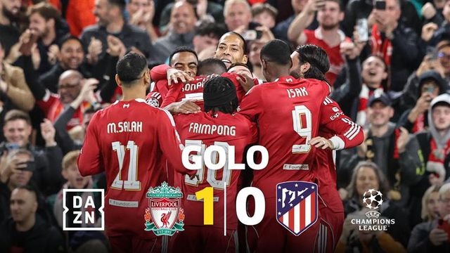 Salah podia dizer que golo foi estudado, mas o sorriso denuncia-o