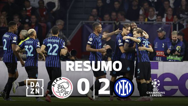 Inter passa teste frente ao Ajax com distinção (resumo)