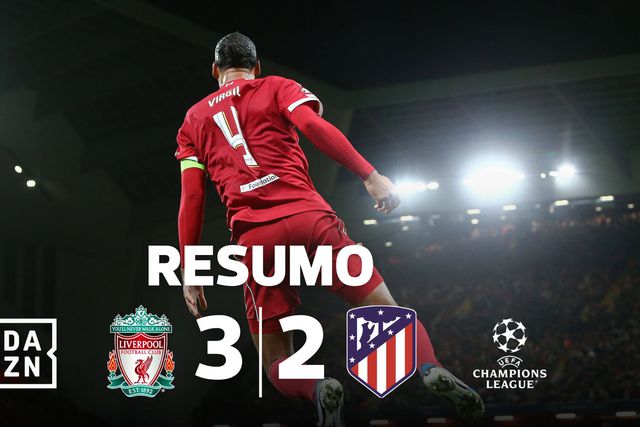 Parecia um passeio, acabou em sufoco, mas com vitória do Liverpool sobre o At. Madrid