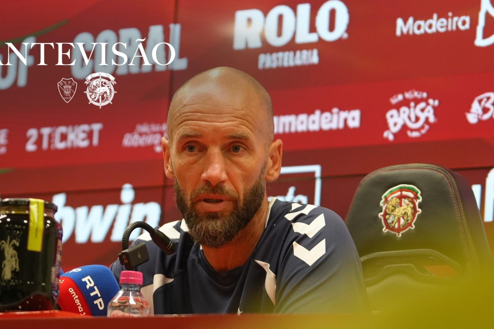 Mitchell van der Gaag, treinador do Marítimo. -Foto: MARÍTIMO