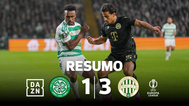 Atenção, Benfica: Celtic surpreendido em Glasgow pelo Ferencváros (resumo)