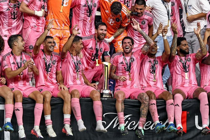 Festa do Inter Miami na Campeones Cup