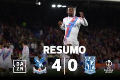 Crystal Palace humilha Lech Poznan na estreia na Liga Europa (resumo)