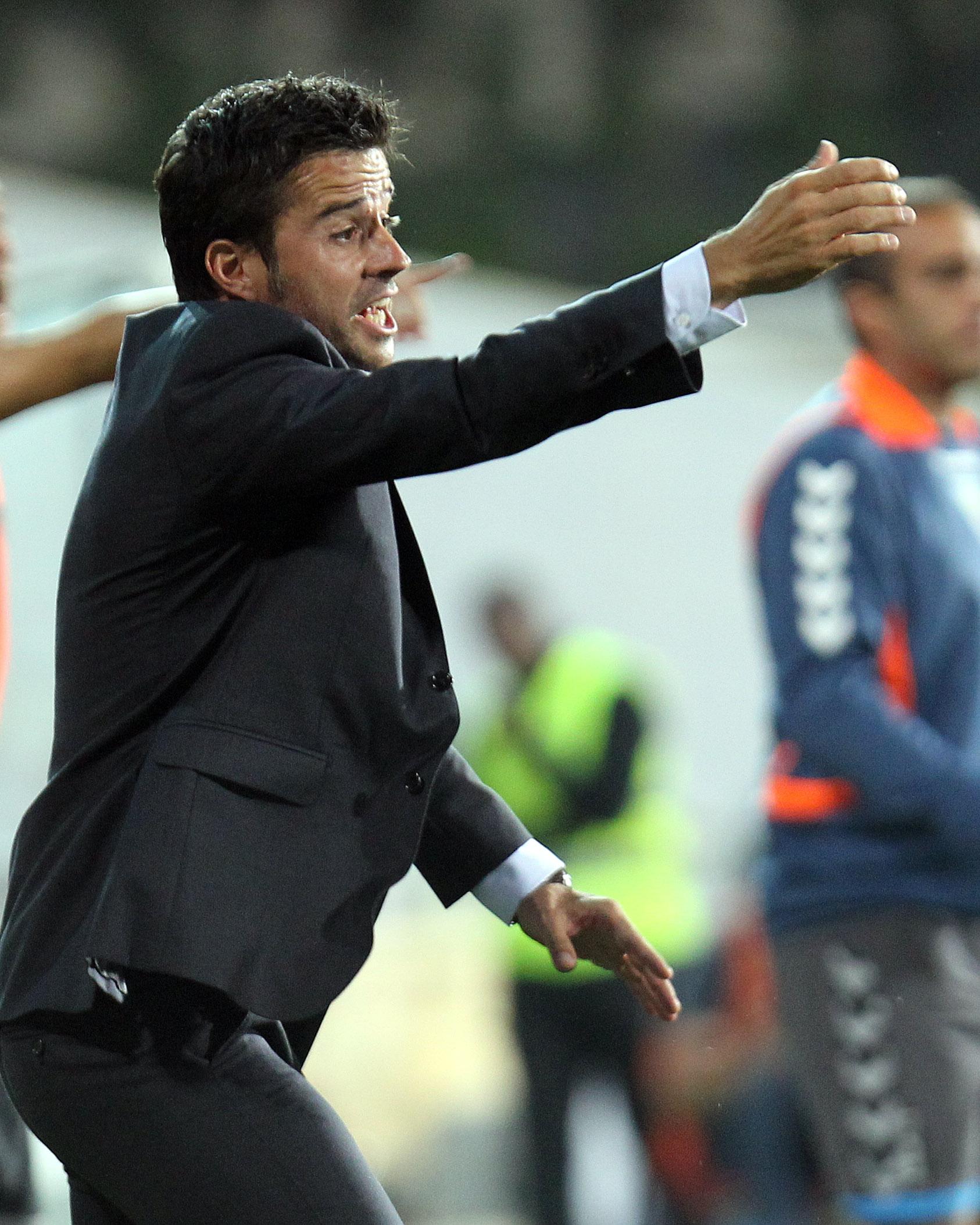 Segundo empate de Marco Silva frente aos dragões. Esteve a perder por duas vezes mas conseguiu empatar no Estoril-FC Porto (2-2), a 22 de setembro de 2013, 5.ª jornada da Liga - Foto: A BOLA/Miguel Nunes