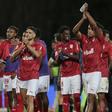 O Santa Clara ainda não perdeu na Liga. -Foto: Manuel Fernando Araújo/LUSA