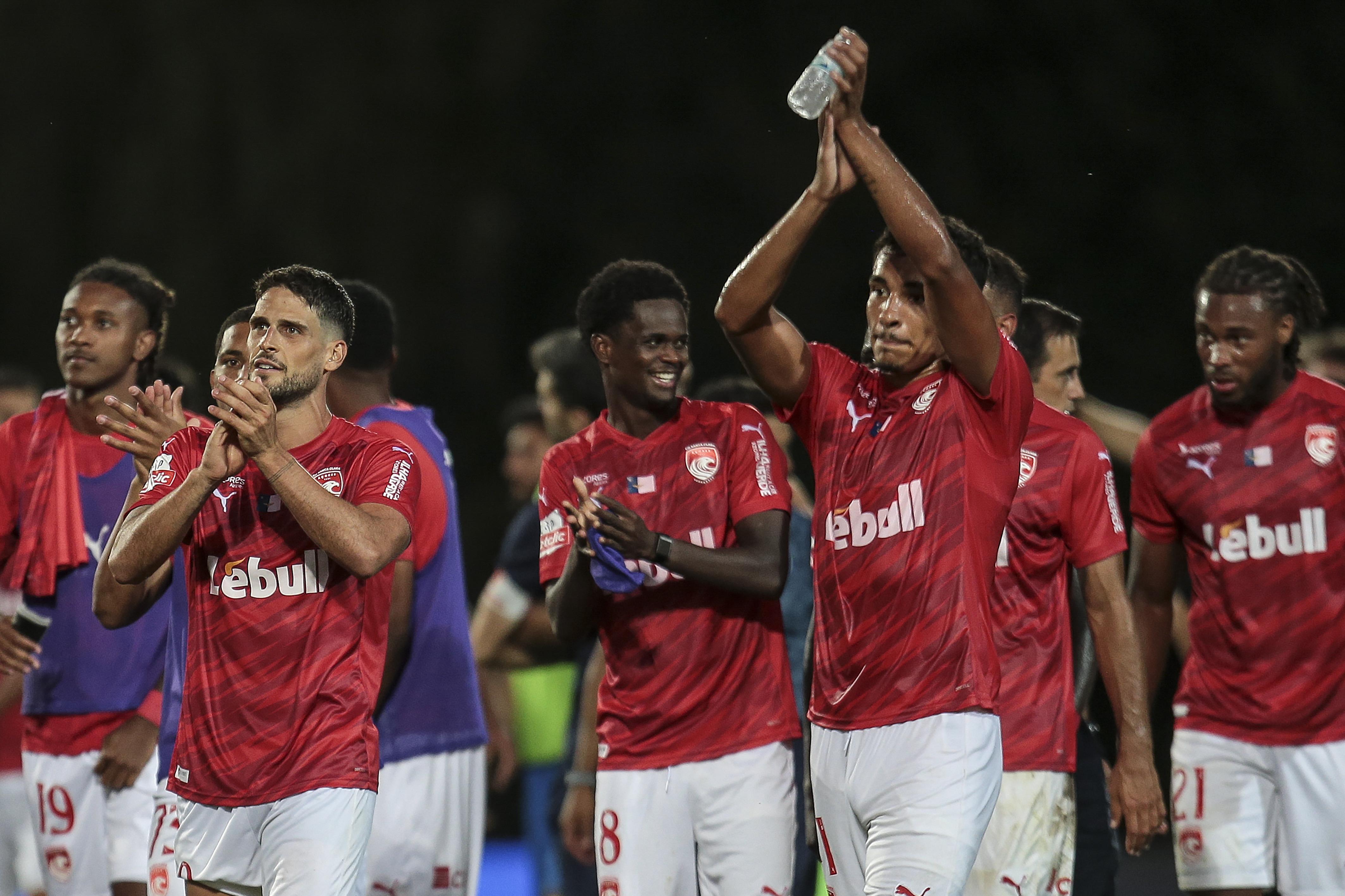 O Santa Clara ainda não perdeu na Liga. -Foto: Manuel Fernando Araújo/LUSA