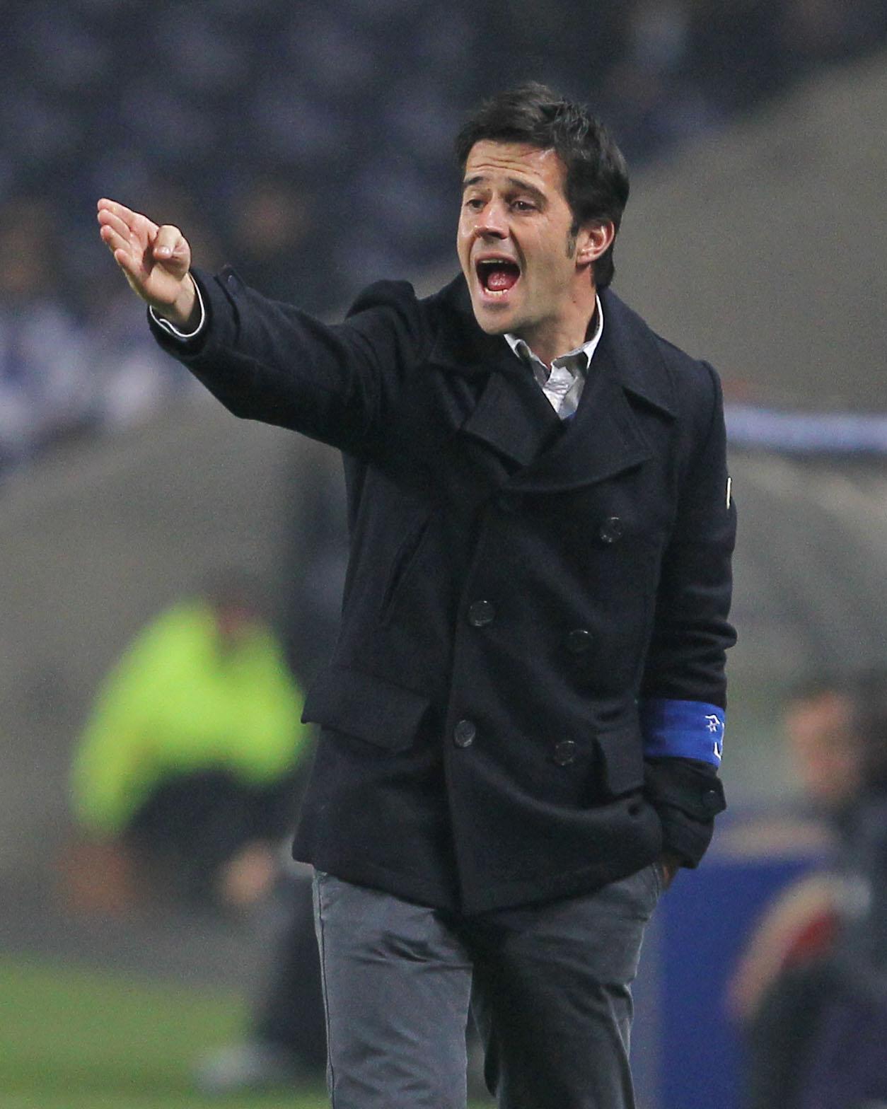 Primeiro jogo de Marco Silva contra os azuis e brancos terminou com derrota - FC Porto-Estoril (1-0), a 18 de janeiro de 2012, 2.ª jornada da fase de grupos da Taça da Liga - Foto: A BOLA/Paulo Esteves