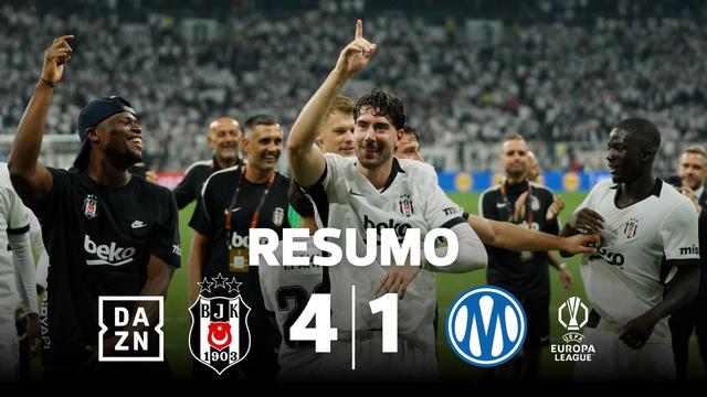 Kokçu decisivo em goleada surpreendente do Besiktas ao Marselha (resumo)