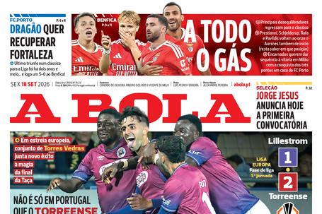 18 de setembro de 2026