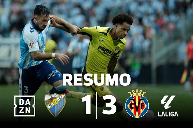 Reviravolta do Villarreal em Málaga quebra início de época terrível (resumo)
