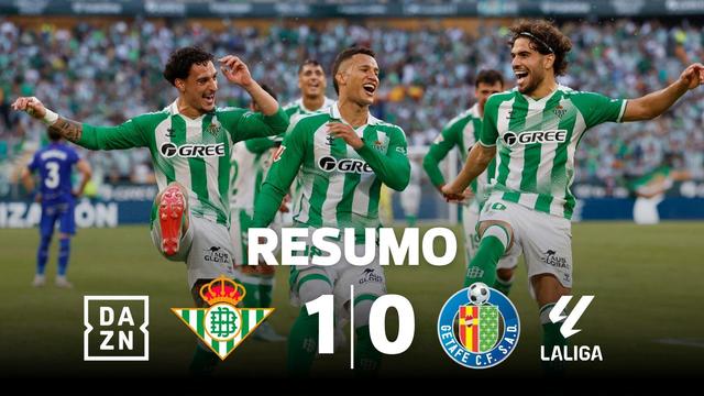 Cuidado com este Betis: volta a ganhar e iguala o Real Madrid (resumo)