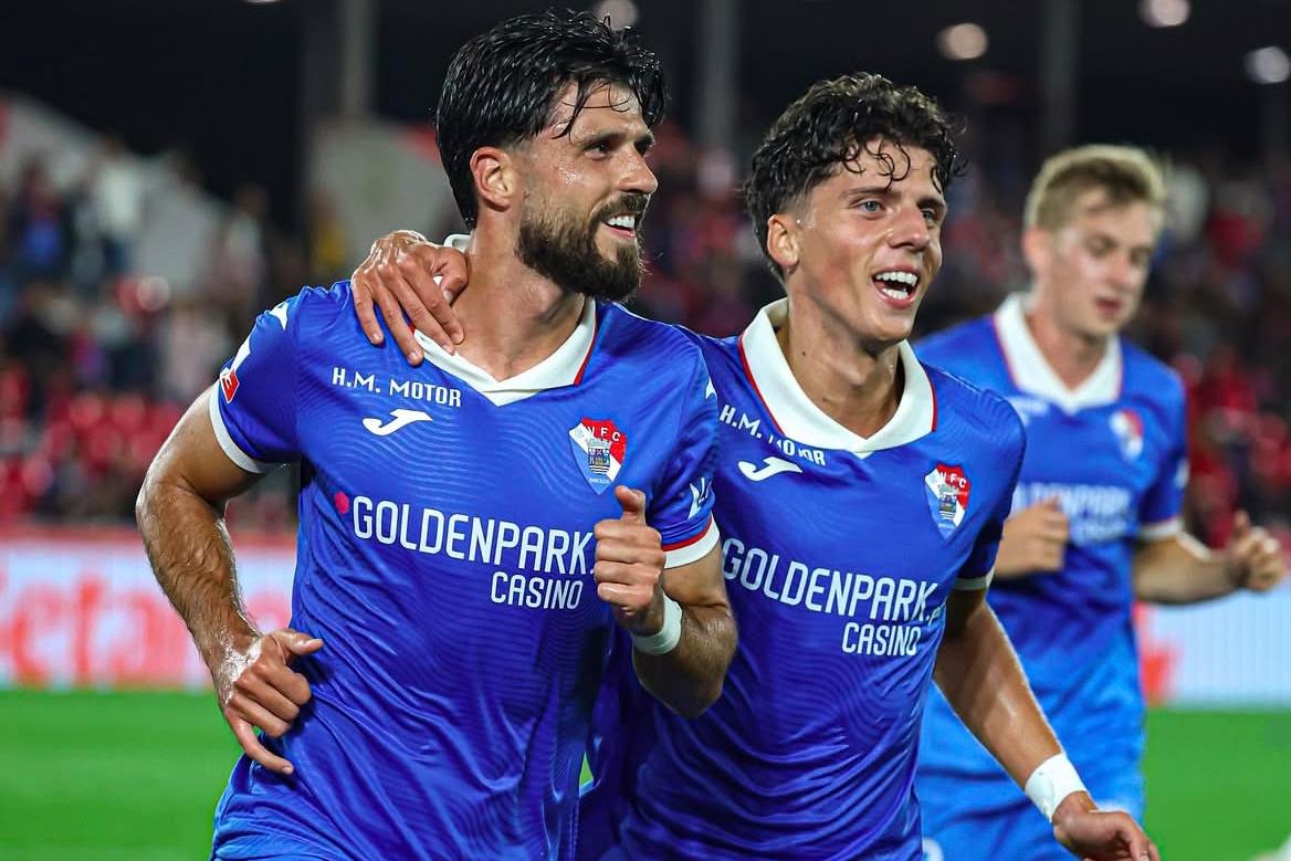 Nos galos, só Héctor Hernández e Gil Martins marcam e assistem - Foto: Gil Vicente