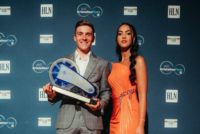 Remco Evenepoel vencedor da Bicicleta de Cristal