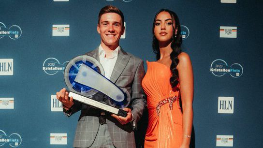 Remco Evenepoel vencedor da Bicicleta de Cristal