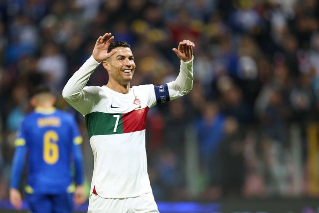 A reação de Ronaldo à goleada de Portugal frente à Bósnia