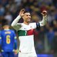 A reação de Ronaldo à goleada de Portugal frente à Bósnia