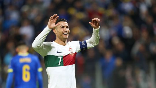 A reação de Ronaldo à goleada de Portugal frente à Bósnia