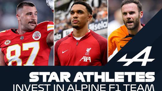 Alexander-Arnold e Juan Mata entre os investidores da Alpine